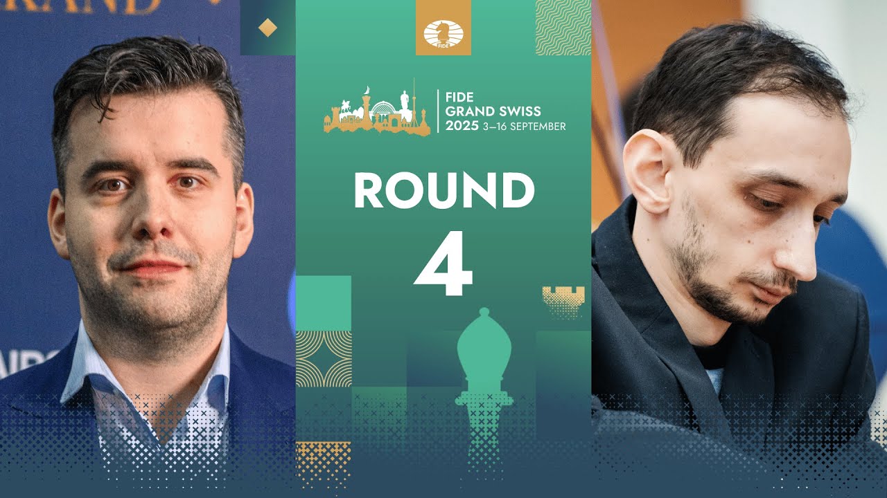Ian Nepomniachtchi vs Robert Hovhannisyan 🇦🇲 | FIDE Grand Swiss 2025 | Round 4 | Board 8