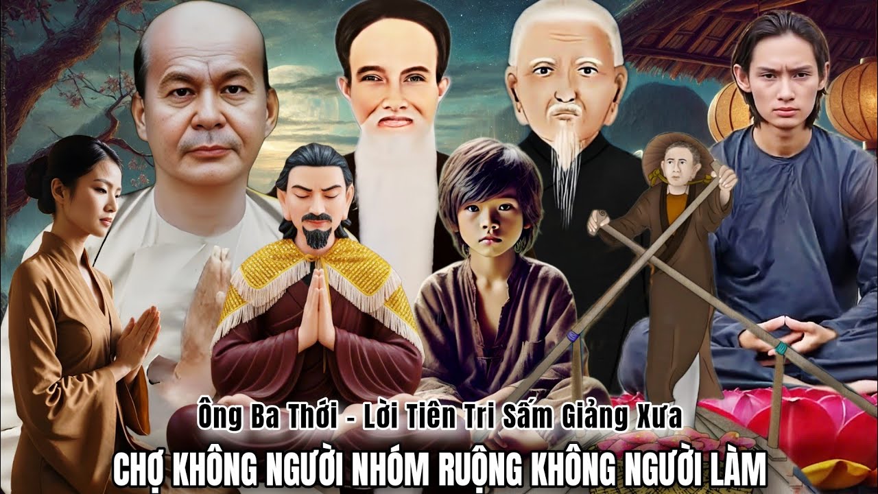 Ông Ba Thới - Chợ không người nhóm ruộng không người làm Lời Tiên Tri Sấm Giảng Xưa