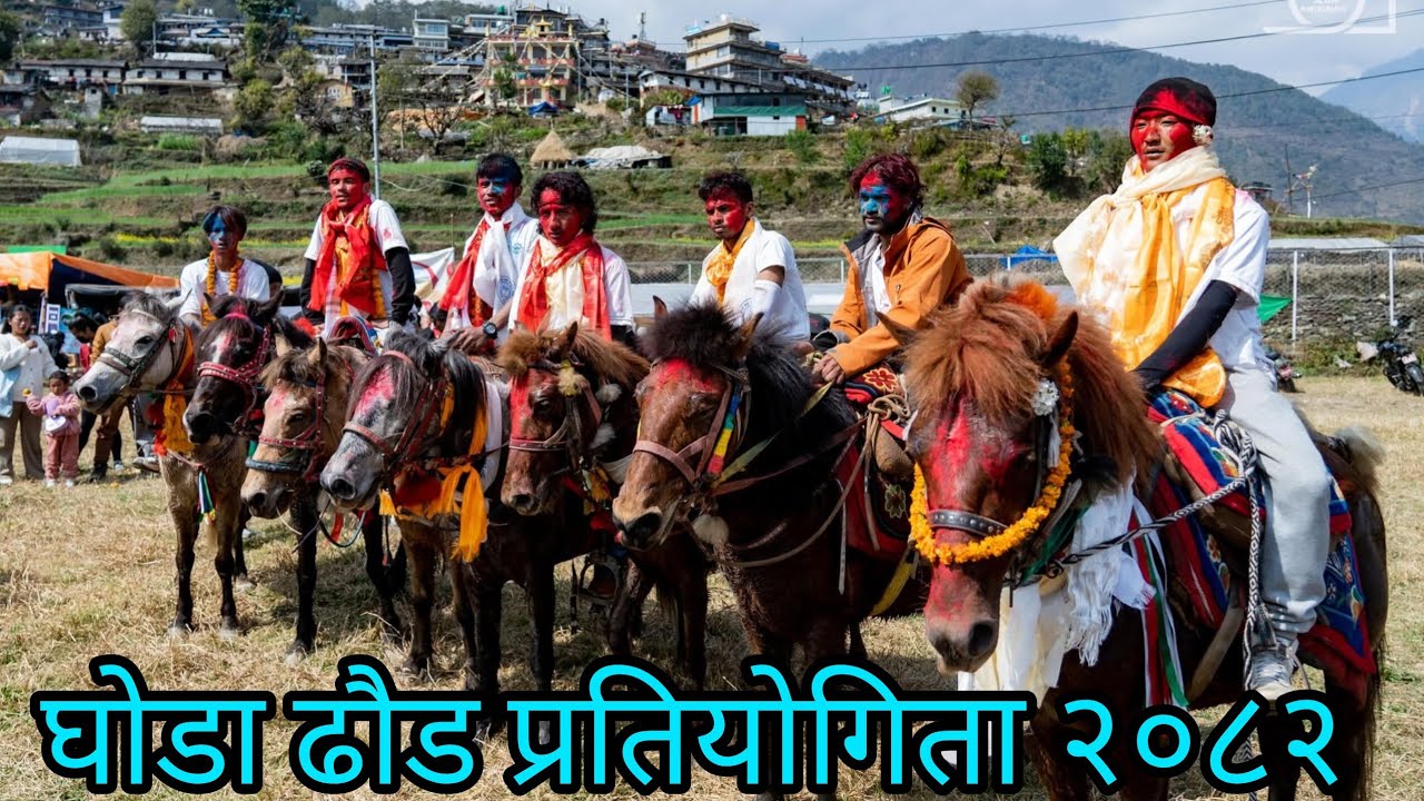 घान्दुु्क पर्यटन महोत्सव २०८२, घोडा ढौड प्रतियोगिता