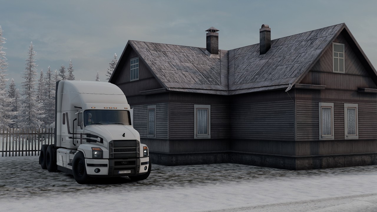 [ETS 2] Trans-Siberian-Truckway Map_MACK Atem_WellCOme to Ust'Nera