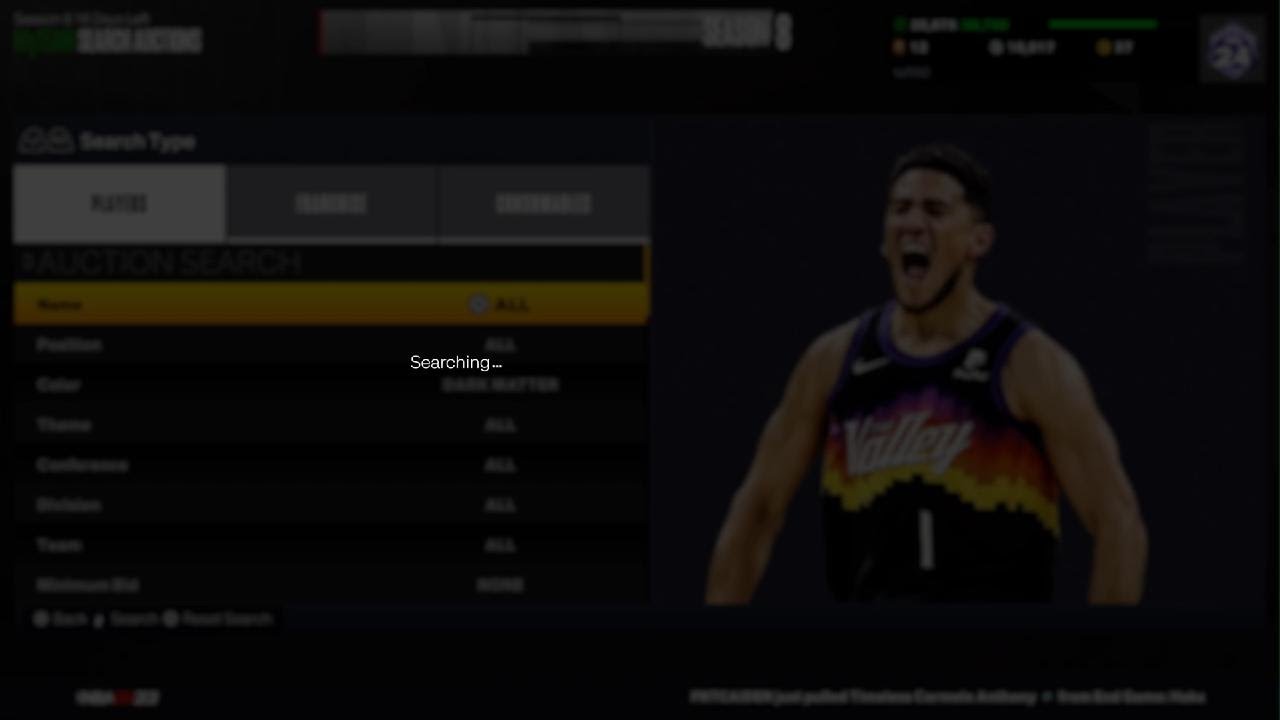 NBA 2K23 Devin Booker 2k23 dm snipe
