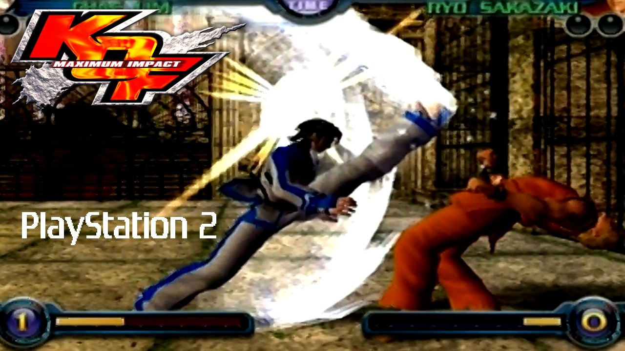 KoF Maximum Impact playthrough (PS2) (1CC)