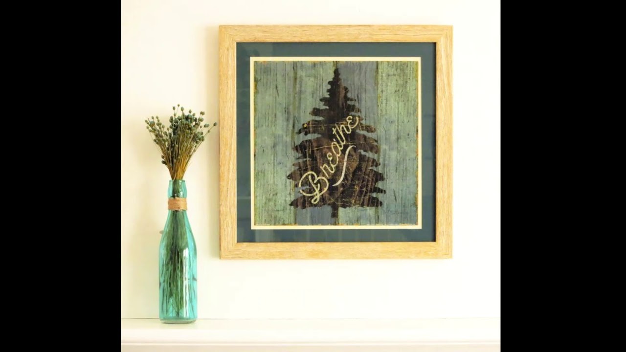 Custom framed artwork by Cottage Walls