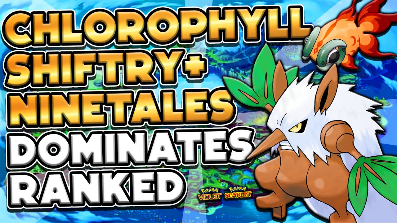 CHLOROPHYLL SHIFTRY Sun Team Is Overpowered! - Pokémon Scarlet & Violet Ranked Double Battles