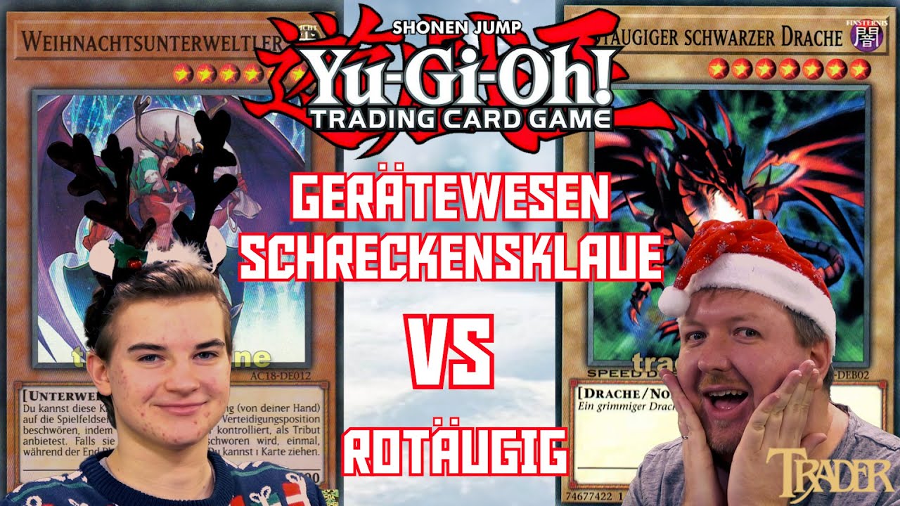 YuGiOh Gerätewesen Scareclaw VS Rotäugig deutsch | Stream Duell 887 | red eyes | Trader Duel 2024