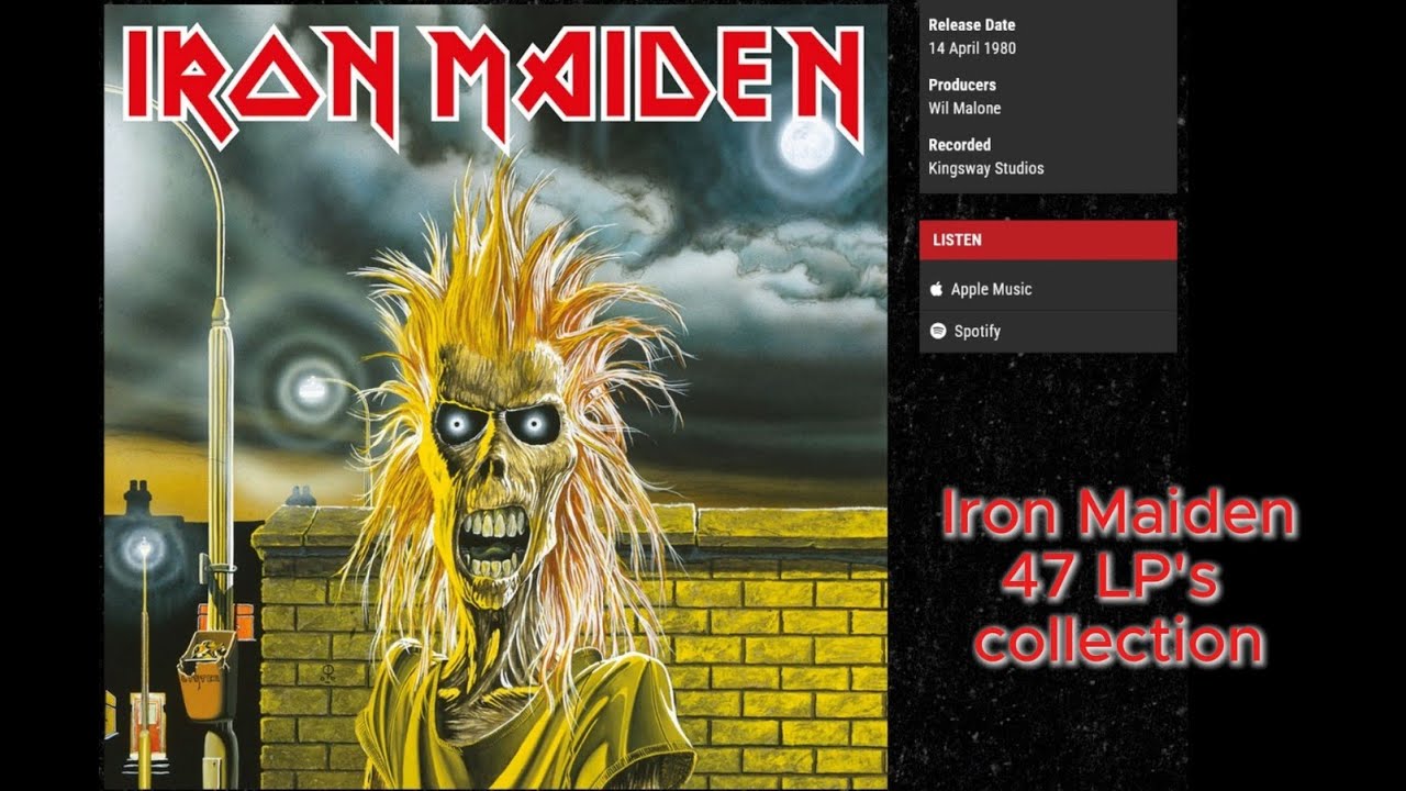 Iron Maiden LP collection (Iron.Maiden.Musique.Collection)