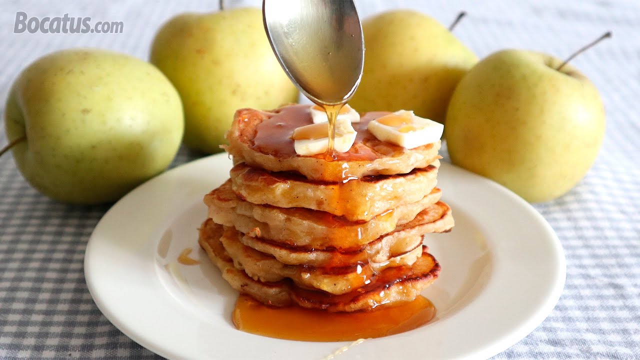 Cómo hacer Tortitas de Manzana fáciles y ricas