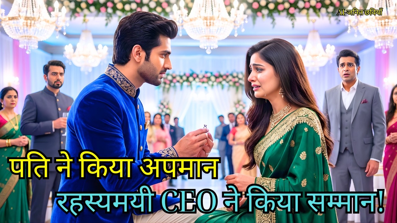 पार्टी में पत्नी को थप्पड़, तभी रहस्यमयी CEO ने घुटनों पर प्रपोज किया!