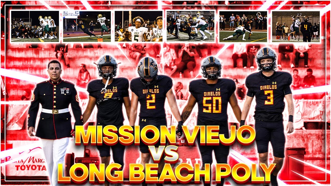 MISSION VIEJO FOOTBALL DOCU-SERIES: EP: 3 - DIABLOS VS LONG BEACH POLY!