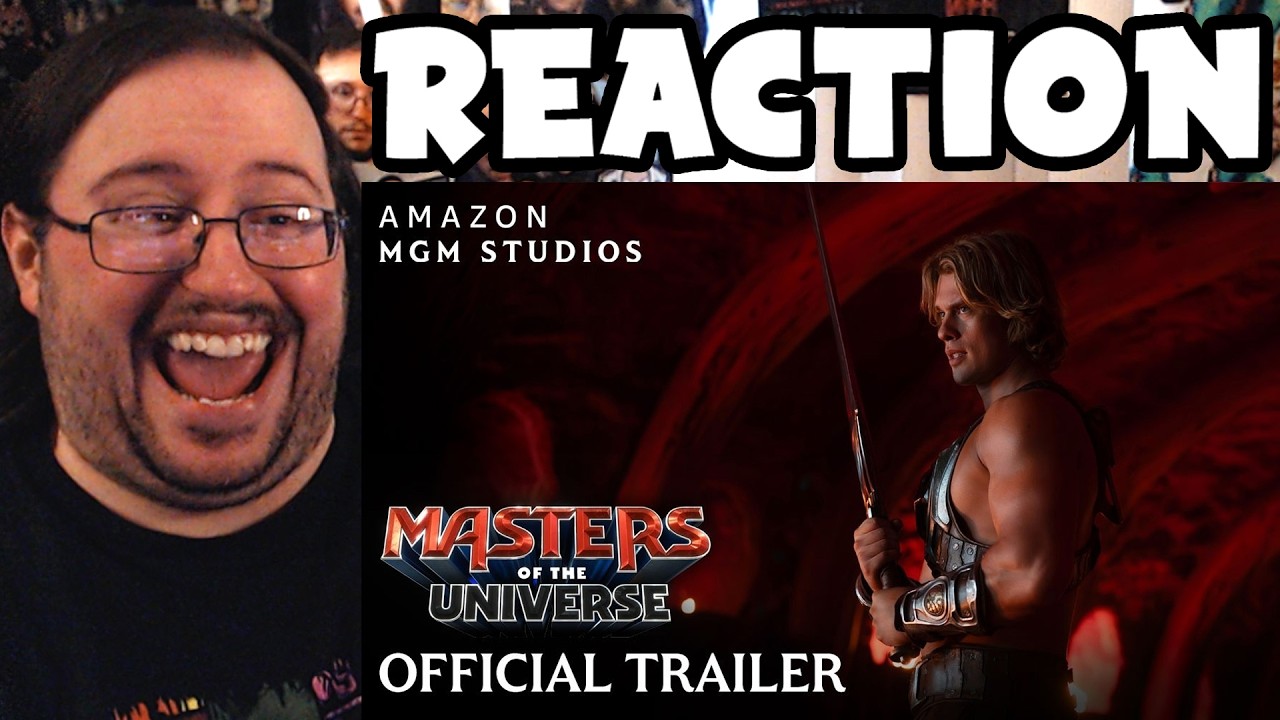 Реакция Гора на &laquo;Официальный трейлер Masters of The Universe&raquo; (Выглядит ПОТРЯСАЮЩЕ, и голос Скеле...