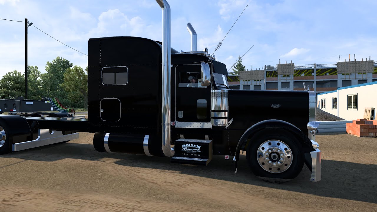 Rollin' 389  Peterbilt   Bozeman MT - Helena MT  Zeemods C16   American Truck Simulator ATS 1.45
