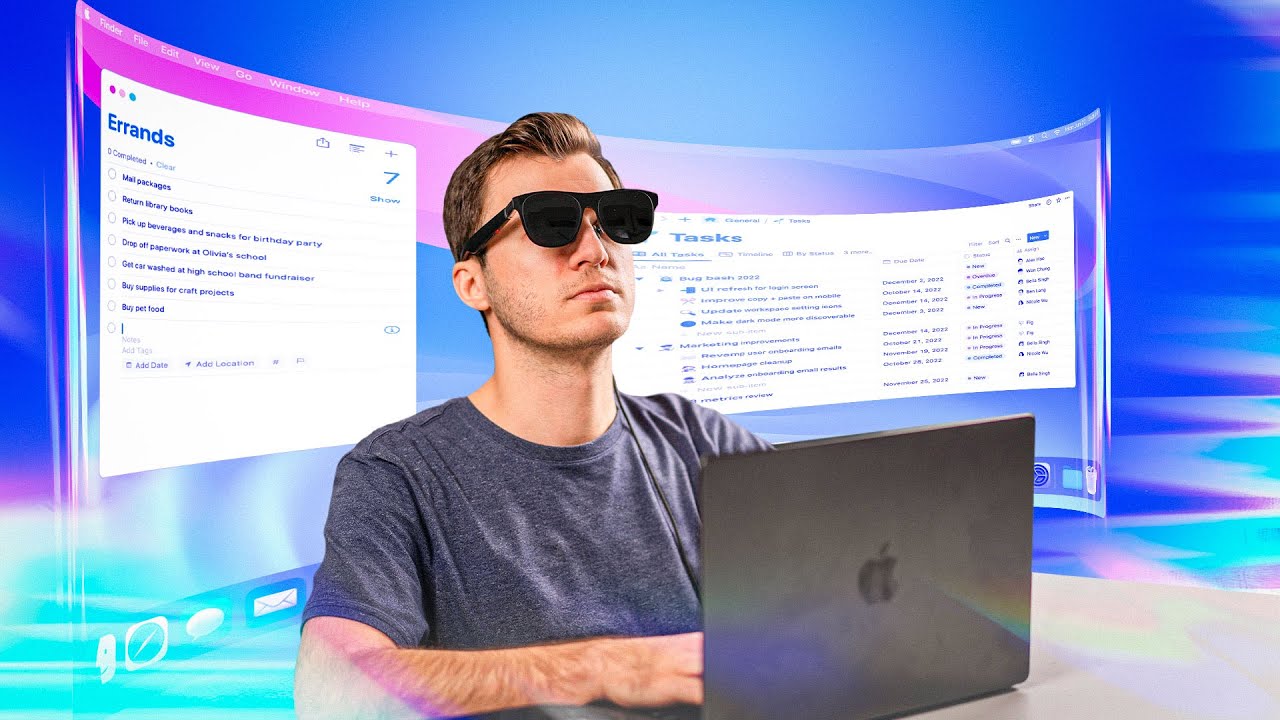 I Replaced my Screens with AR Glasses for 1 Month! | XREAL One