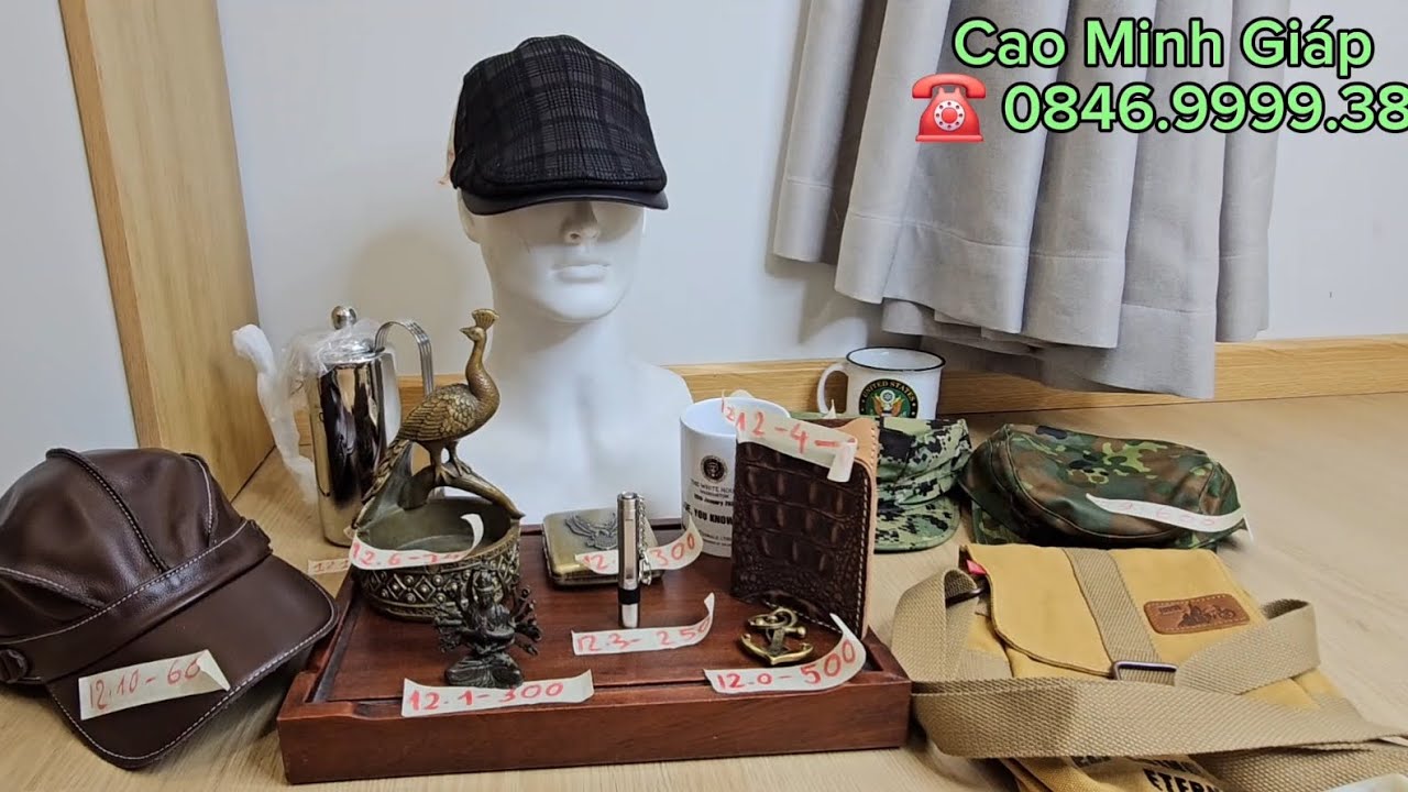 [07/03/2026] ĐỒ LÍNH MỸ: GẠT TÀN CÔNG ĐỒNG, NÓN KẾT US, MỎ NEO US, TÚI US LH: 0846.9999.38