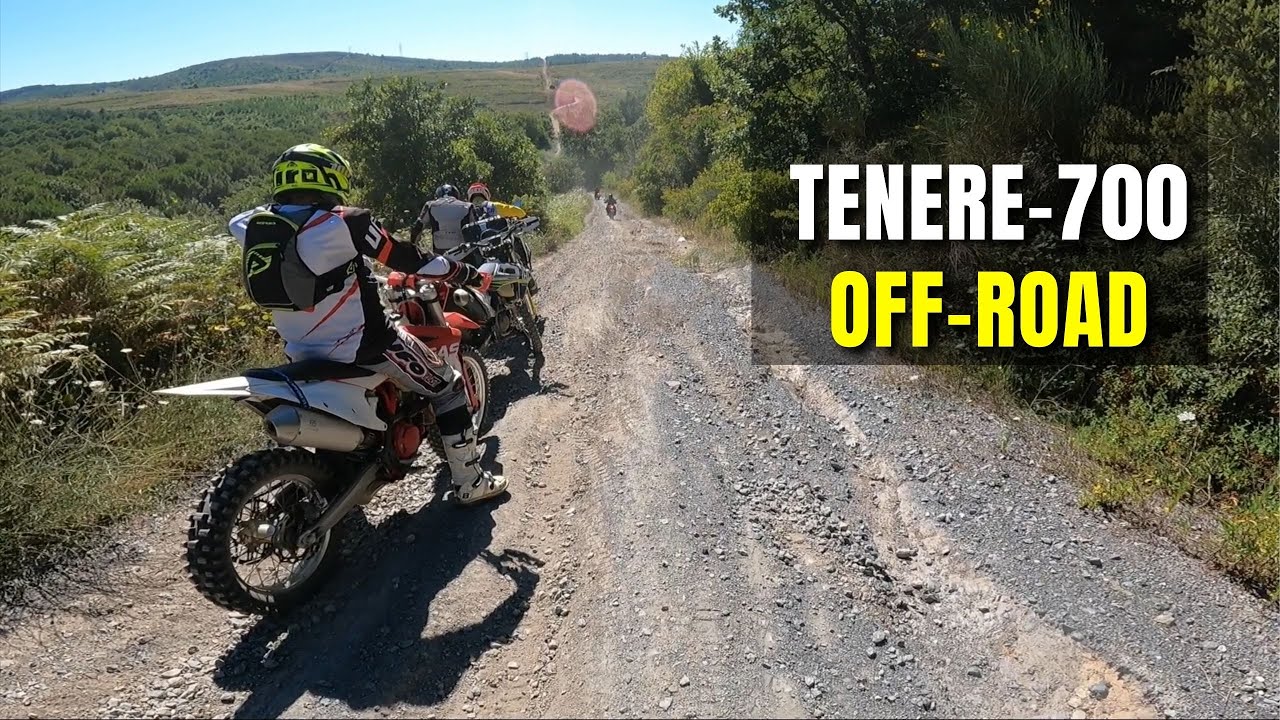 Tenere 700 Off-Road - Enduro Park'ta yayınlanmayan görüntüler