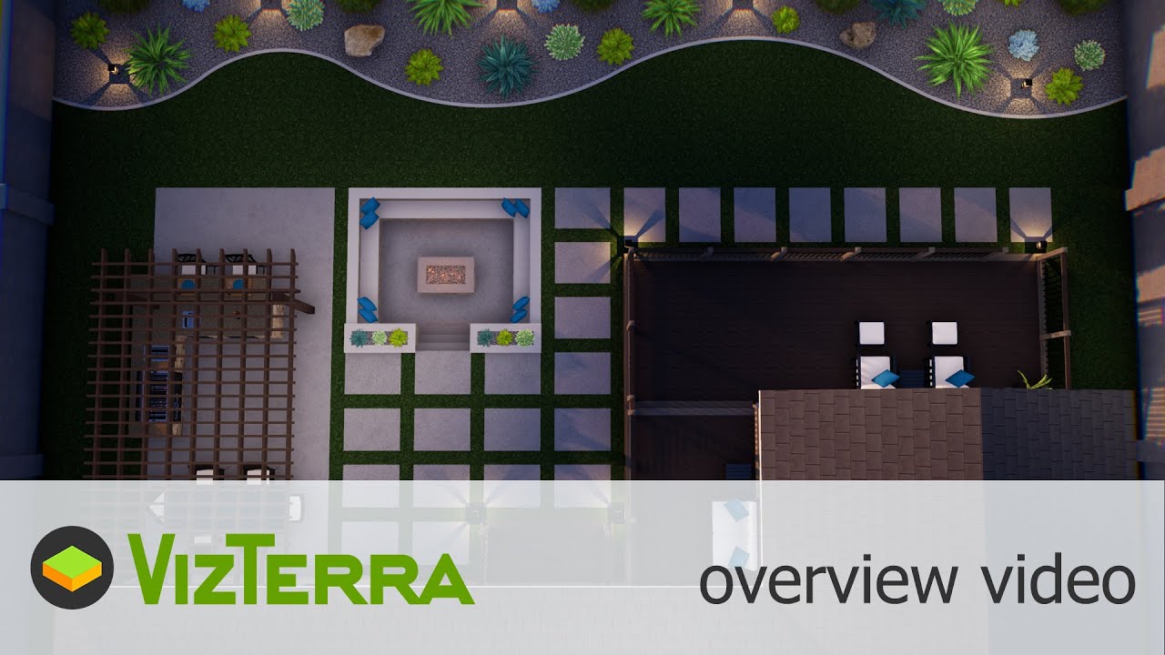 Landscape Design Software - Start to Finish Overview - VizTerra  (OLD VERSION)