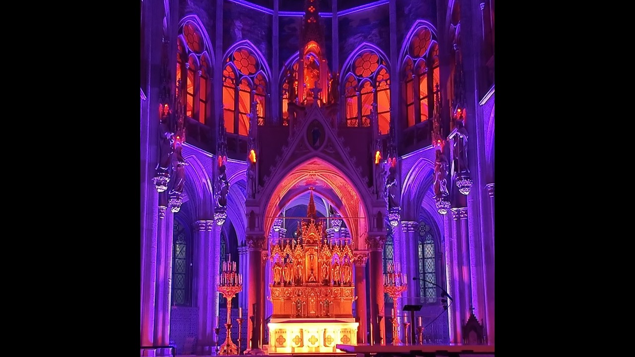 You’ve Never Seen Vienna’s Votivkirche Like This! (Immersive Light Show)