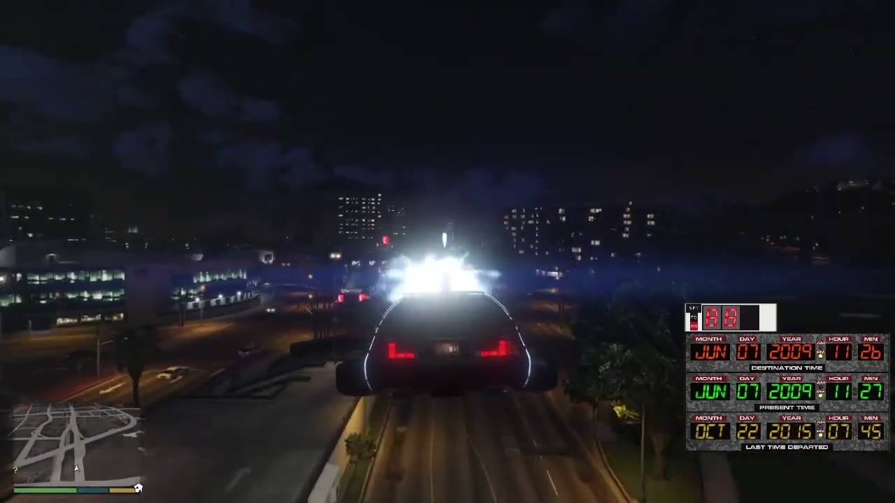 GTAV - BTTFV - Time Paradox Test 6 (Beta)