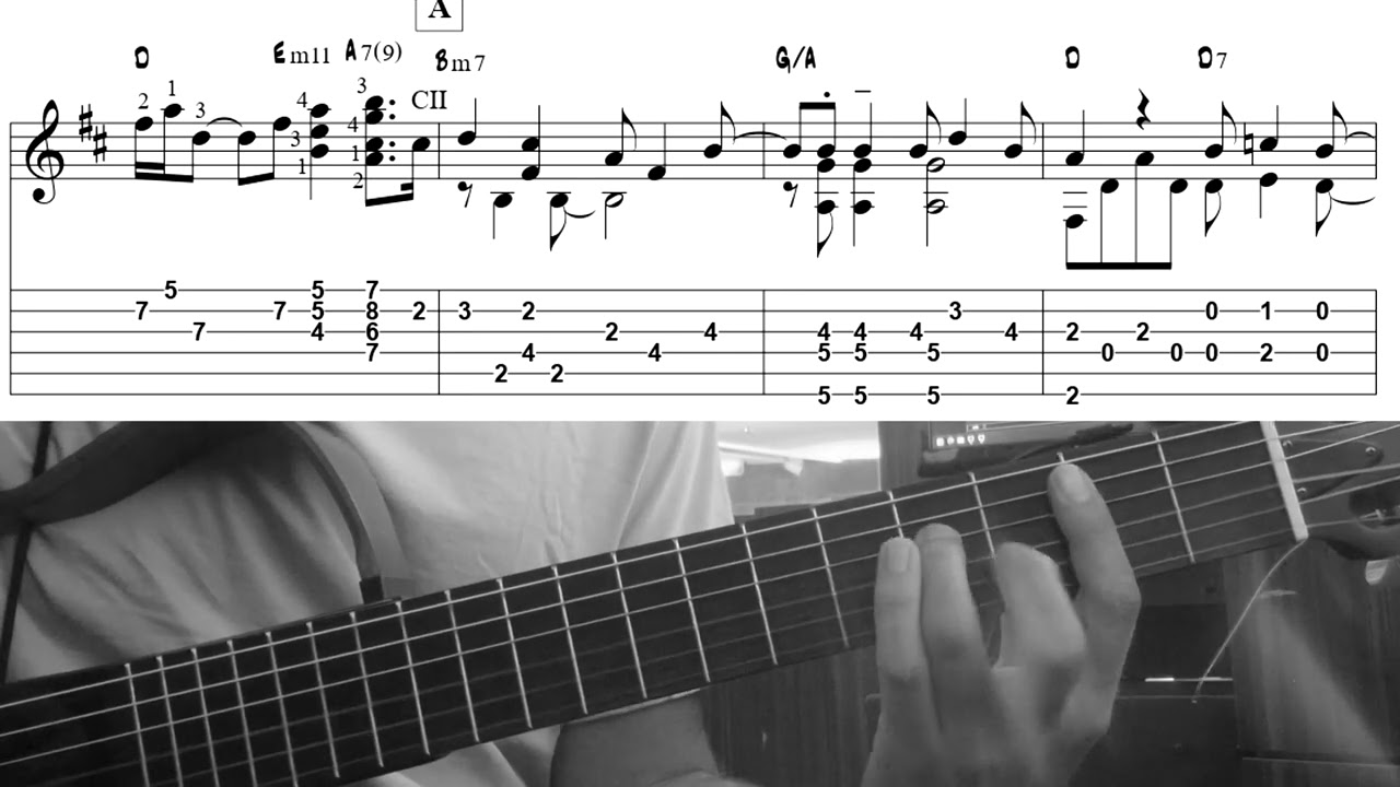 The Long And Winding Road - Guitar Solo (Partitura & TAB) | Alejandro Marin