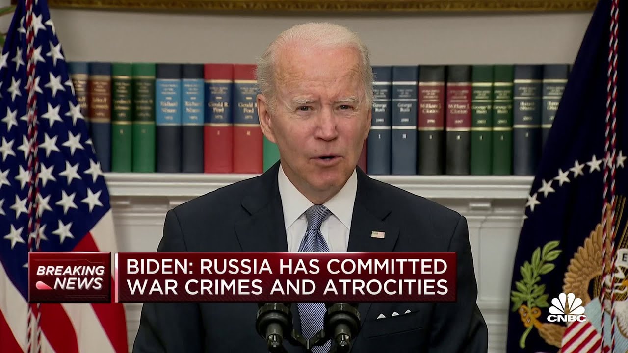 Watch President Joe Biden's full remarks on additional $1.3 billion aid package to Ukraine