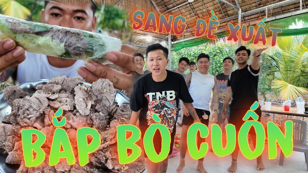 Món Ăn Do Sang Đề Suất BẮP BÒ CUỐN Siêu Ngon | Thanh Nhã TV