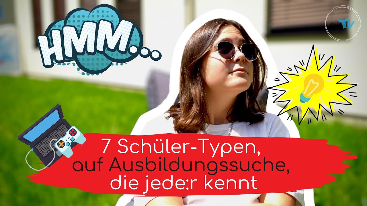 7 Sch&uuml;ler-Typen auf Ausbildungssuche, die jede:r kennt! | SHA-TV