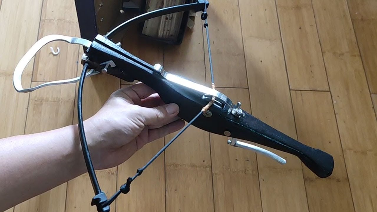 mini crossbow handmade  part2（Finish）