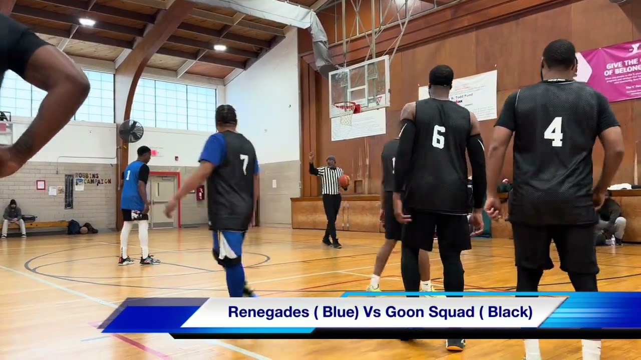 Goon Squad 2- 0 ( Black 59) Vs Renegades (Blue 50) 0-2 