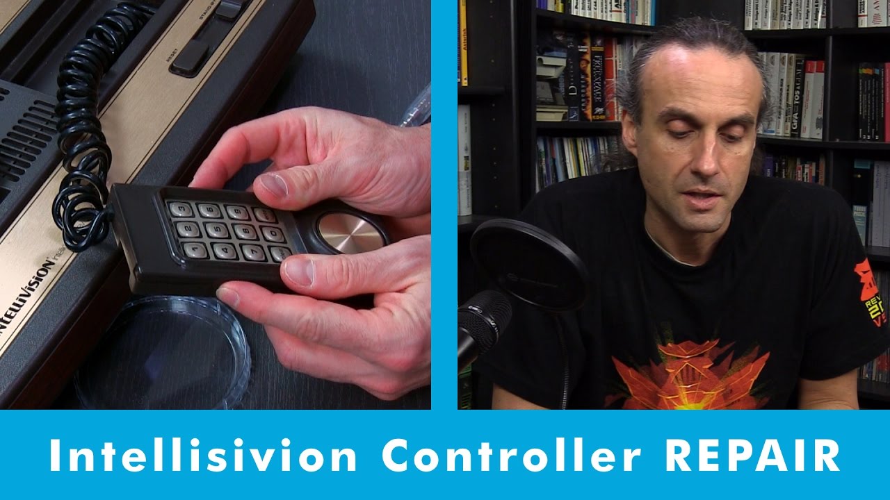 Intellivision Controller Reinigung/Reparatur/Repair