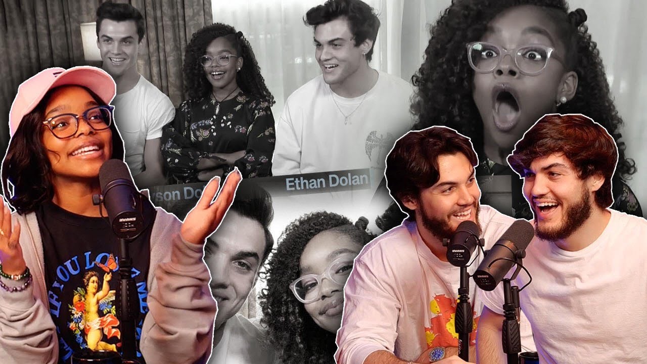 How The Dolan Twins Met Marsai Martin On Live TV