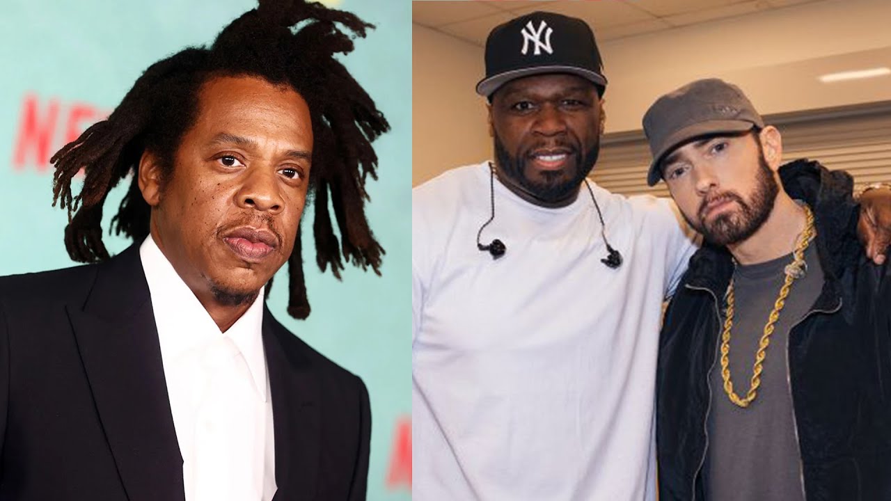 50 Cent Reacts To Eminem Defending Him After Jay-Z Didn't Want 50 Cent To Perform At The Super Bowl