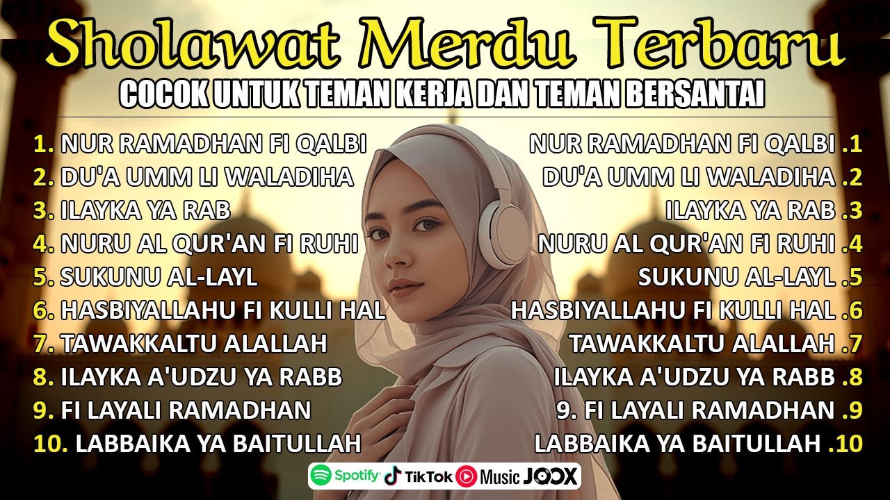 KUMPULAN SHOLAWAT MERDU PENENANG HATI TERBARU 2024 - SHOLAWAT JIBRIL PEMBUKA REJEKI,SHOLAWAT NARIYAH