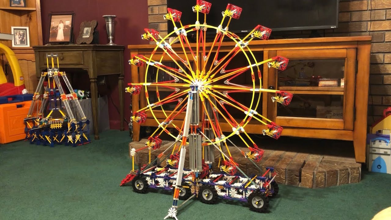 Knex Eli Eagle 16 Ferris Wheel Model.
