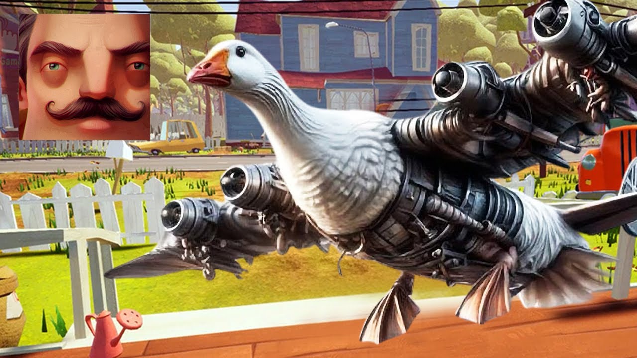 Hello Neighbor Bombombini Gusini - My New Neighbor Bombombini Gusini Act 1 Italian Brainrot