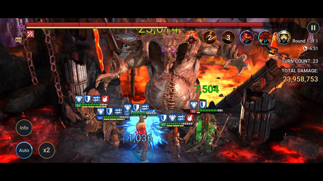 Raid: Shadow Legends Ultranightmare clan boss 43m no poisons no unkillable.