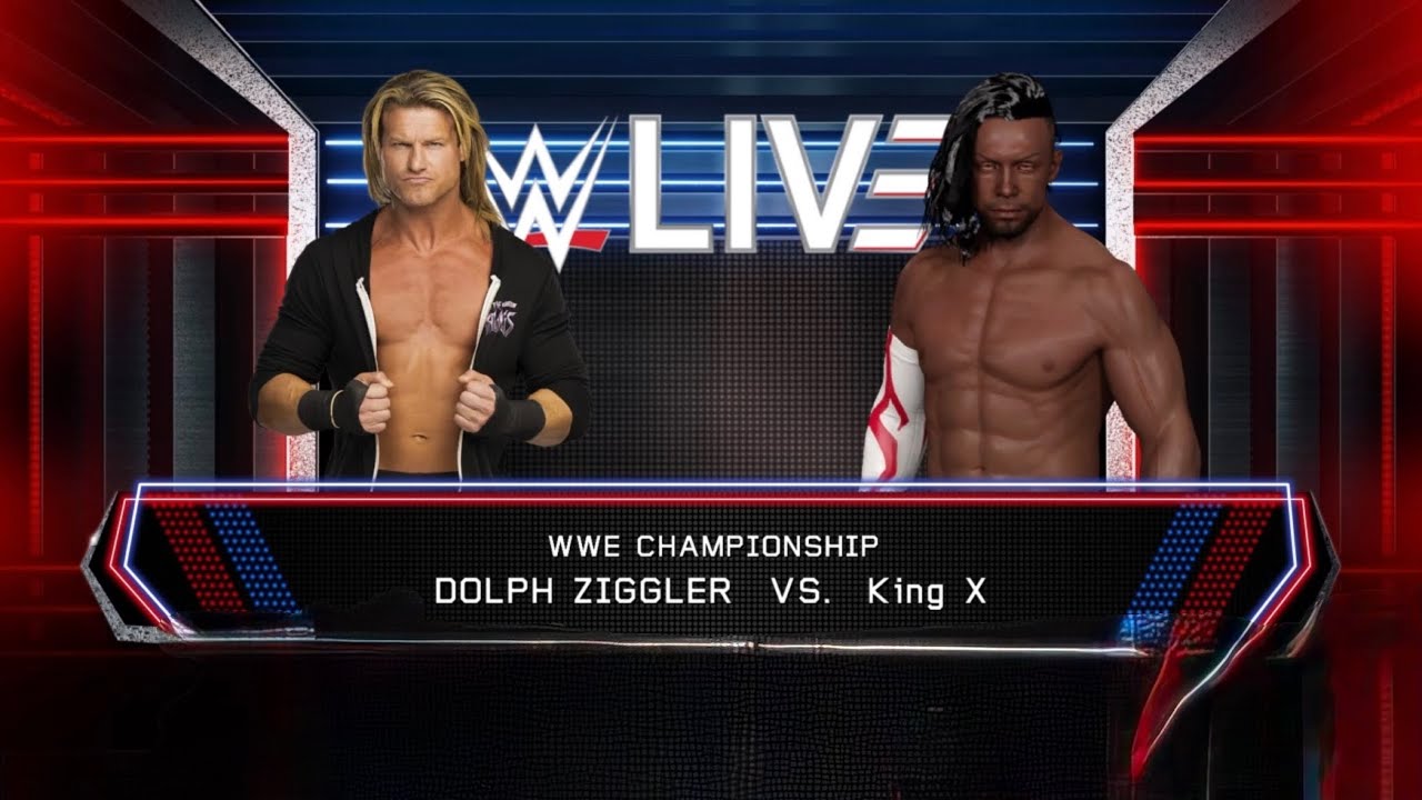 WWE 2K23 King X VS Dolph Ziggler - WWE Championship Match!!