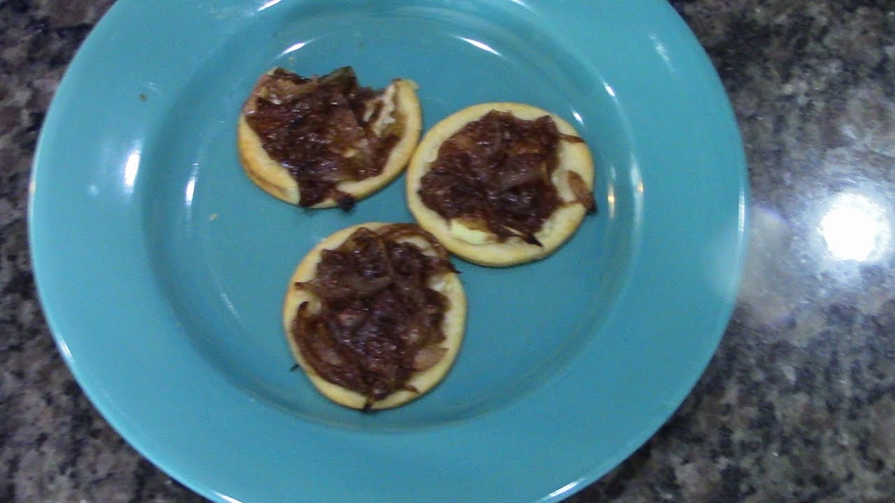 GOAT CHEESE AND CARAMELIZED ONION TART (Just in time for awesome)