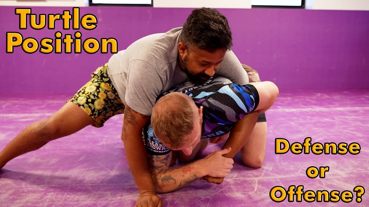 Offensive Turtle: Piss off your training partners by tapping them from a 'defensive position'