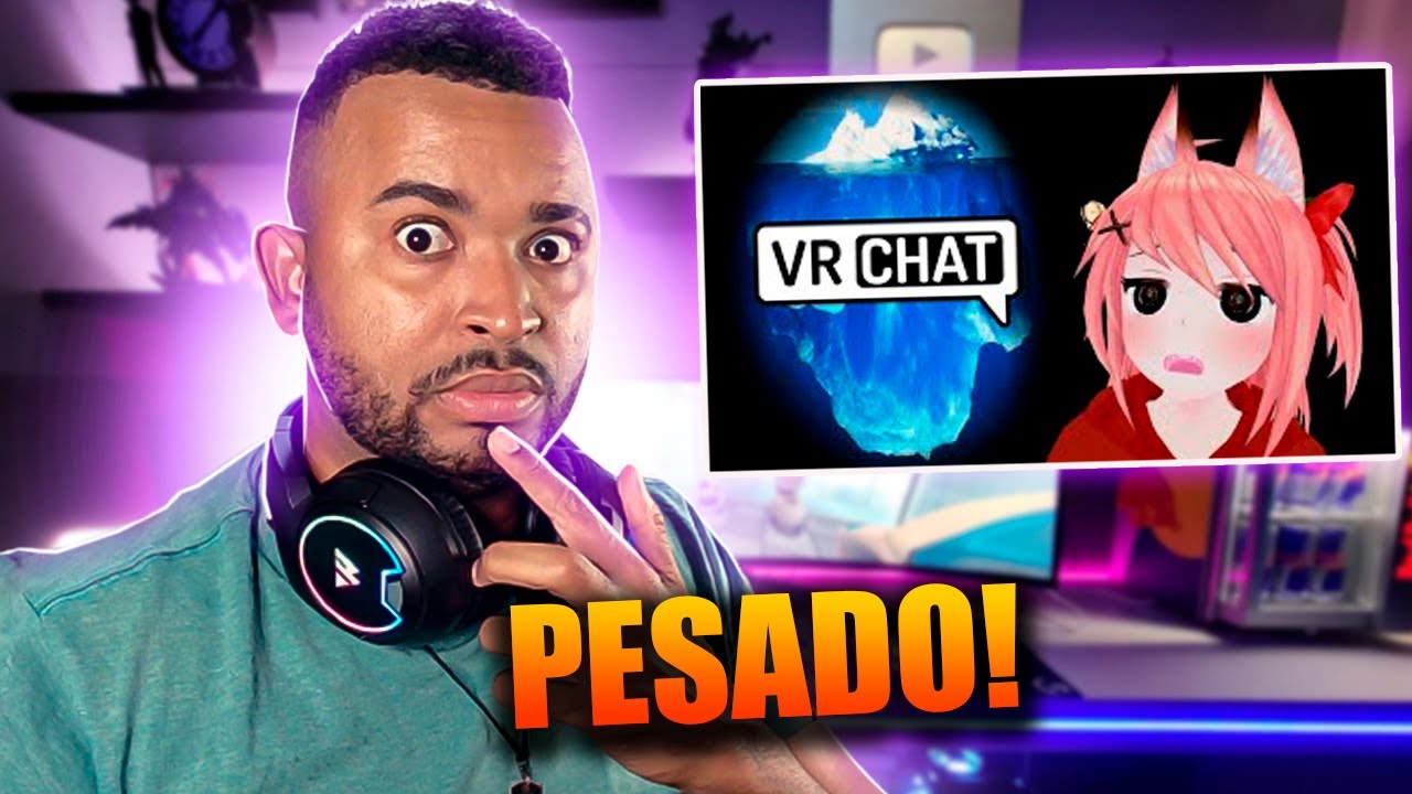 REACT | o BIZARRO iceberg do VRCHAT - Eu Hipe
