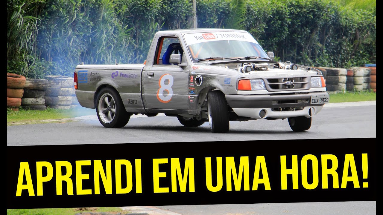 Colocamos a Ranger na pista: faz drift mesmo ou é um carro pato? ft.@BrunoBar56