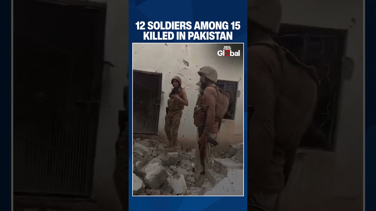 Pakistan Suicide Bombing: TTP Kills 15 Including Soldiers in Deadly Border Checkpoint Attack #shorts