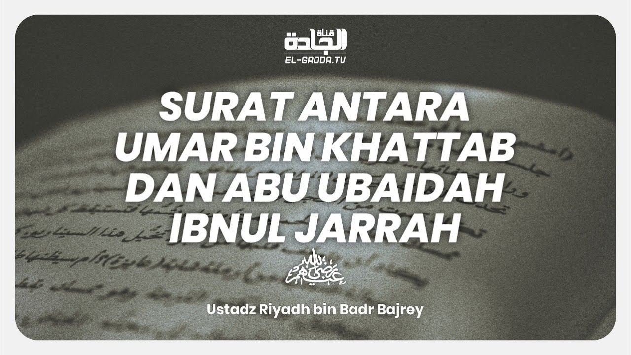 AKHIRNYA TERKUAK !!! Ini Dia Surat yang Membuat Umar bin Khattab Menangis.