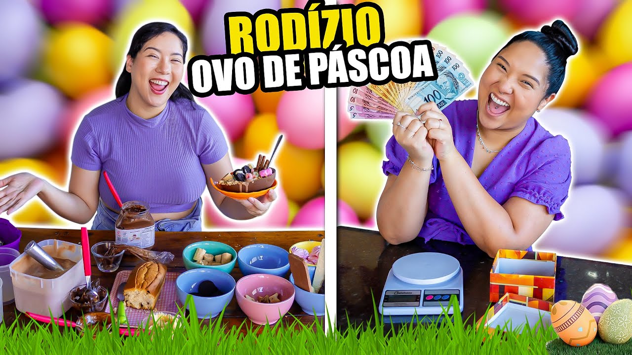 TRANSFORMAMOS NOSSA CASA EM UM RODÍZIO DE OVO DE PASCOA | Blog das irmãs