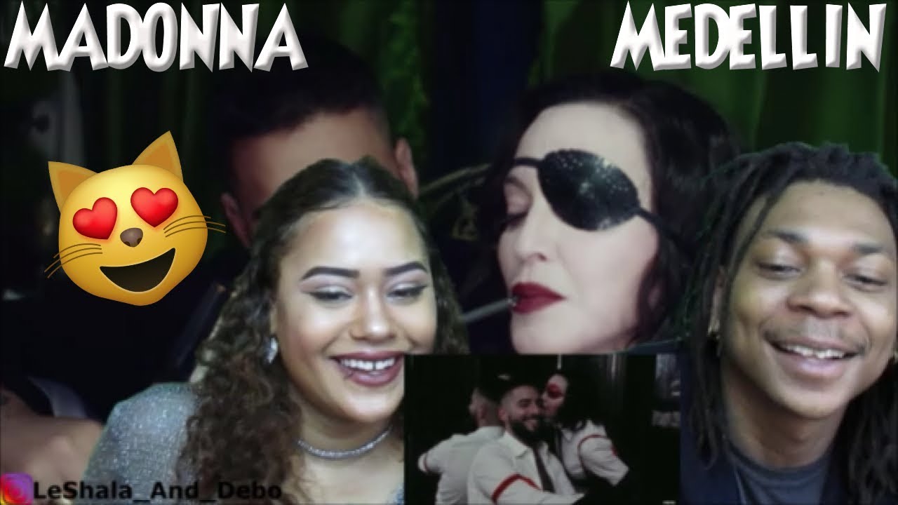 MADONNA, MALUMA - MEDELLIN (OFFICIAL VIDEO) REACTION