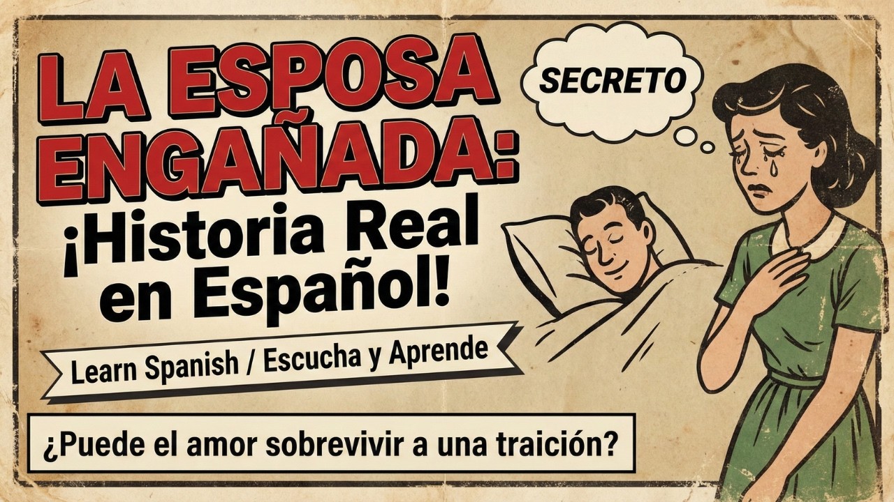 I Cheated on My Husband with the Gardener 💔 Learn Spanish Through Stories