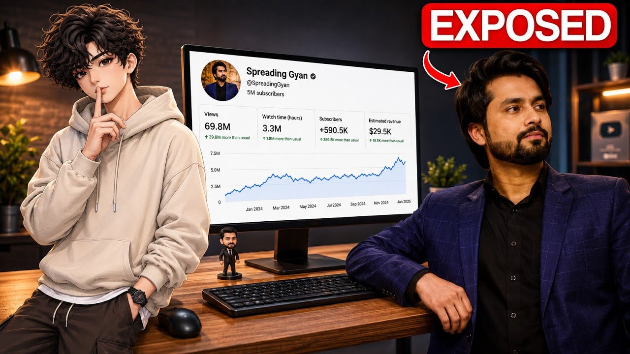 Spreading Gyan का असली सच सामने आ गया! 😱 | EXPOSED😱 @SpreadingGyanOfficial 