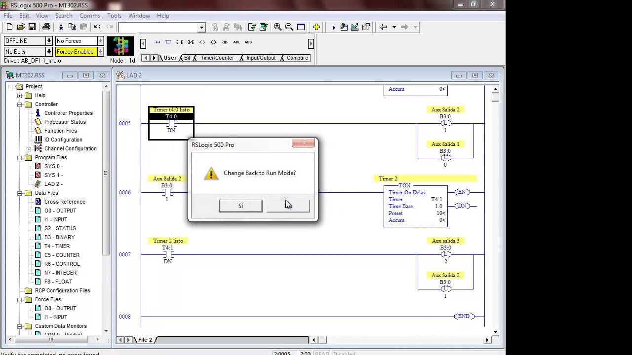 Micrologix 1500 de Allen Bradley y conexión con LabVIEW
