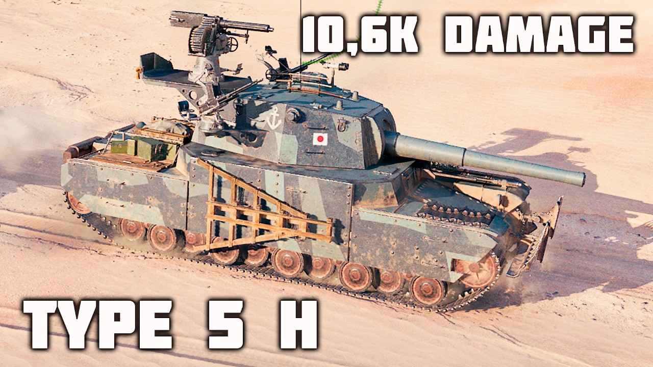 Type 5 Heavy WoT – 5Kills, 10,6K Damage