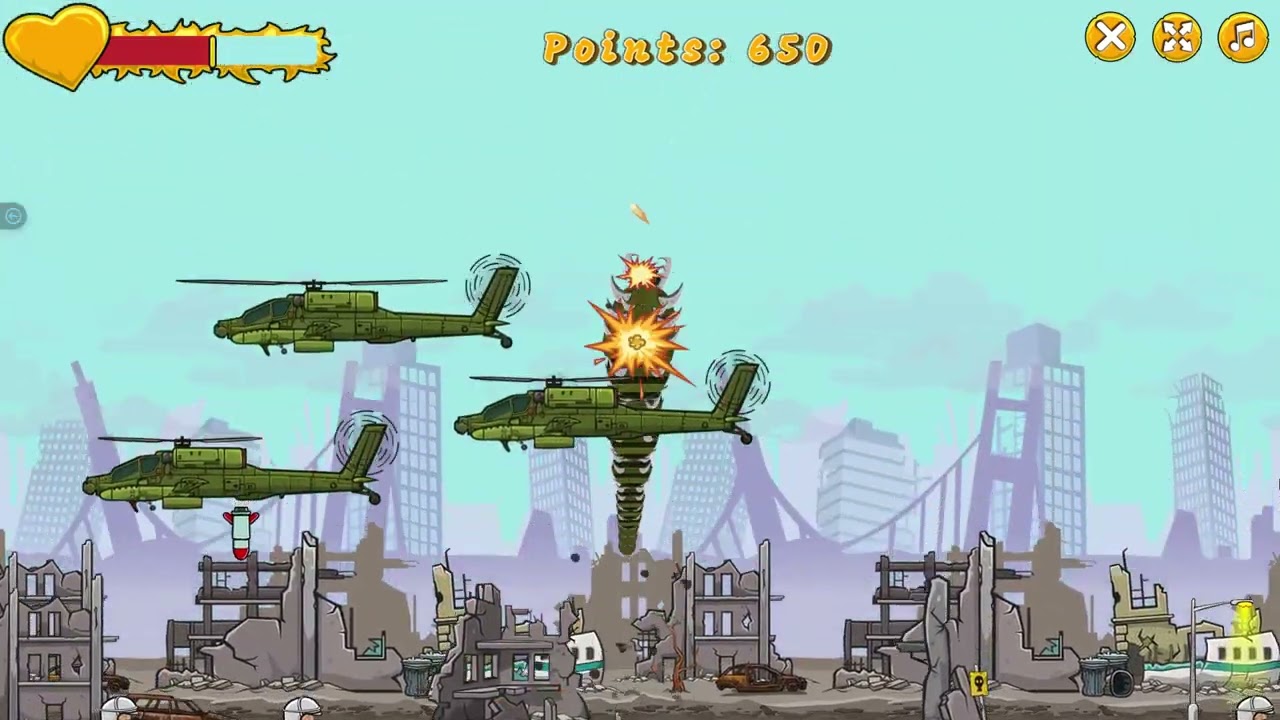 WormZilla (Browser) - Playthrough / Walkthrough / Longplay