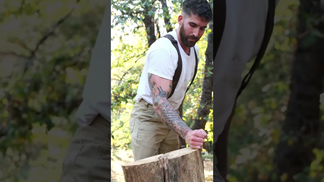 The FAKE Chopper1 Axe 🫡 #axe #axereview #woodsplitting