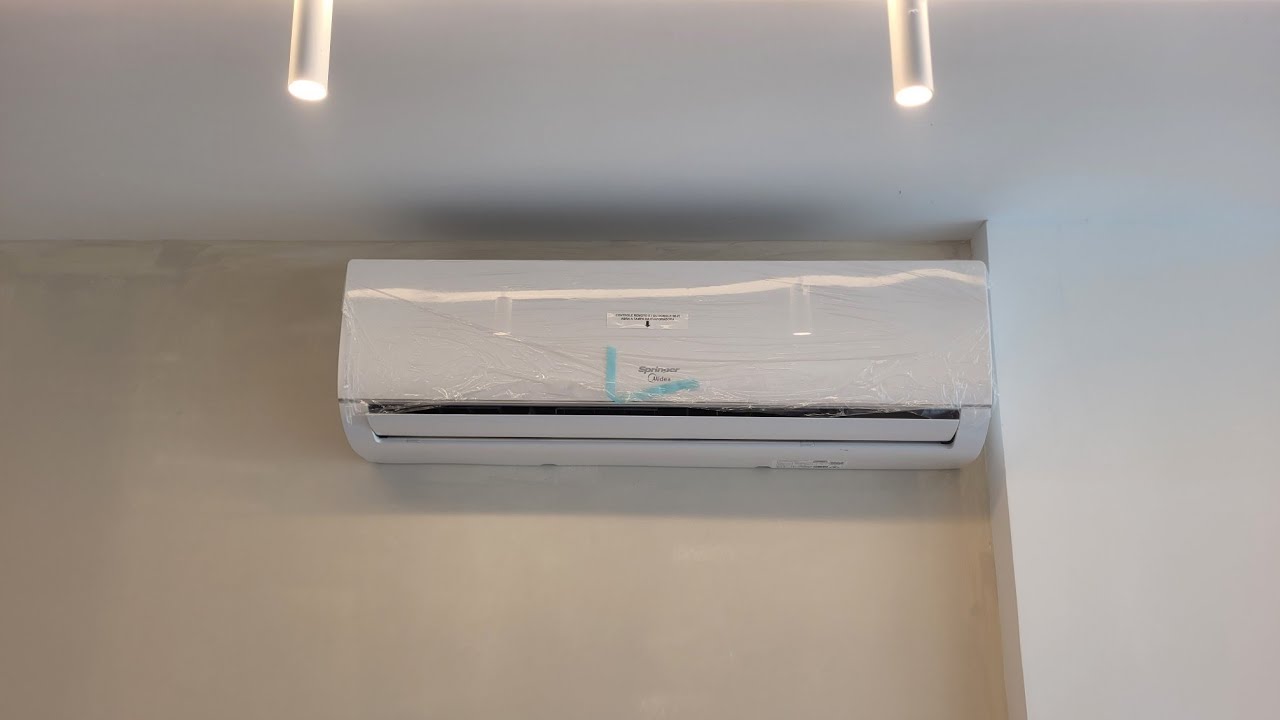 Instalação da forma correta de ar-condicionado Midea 